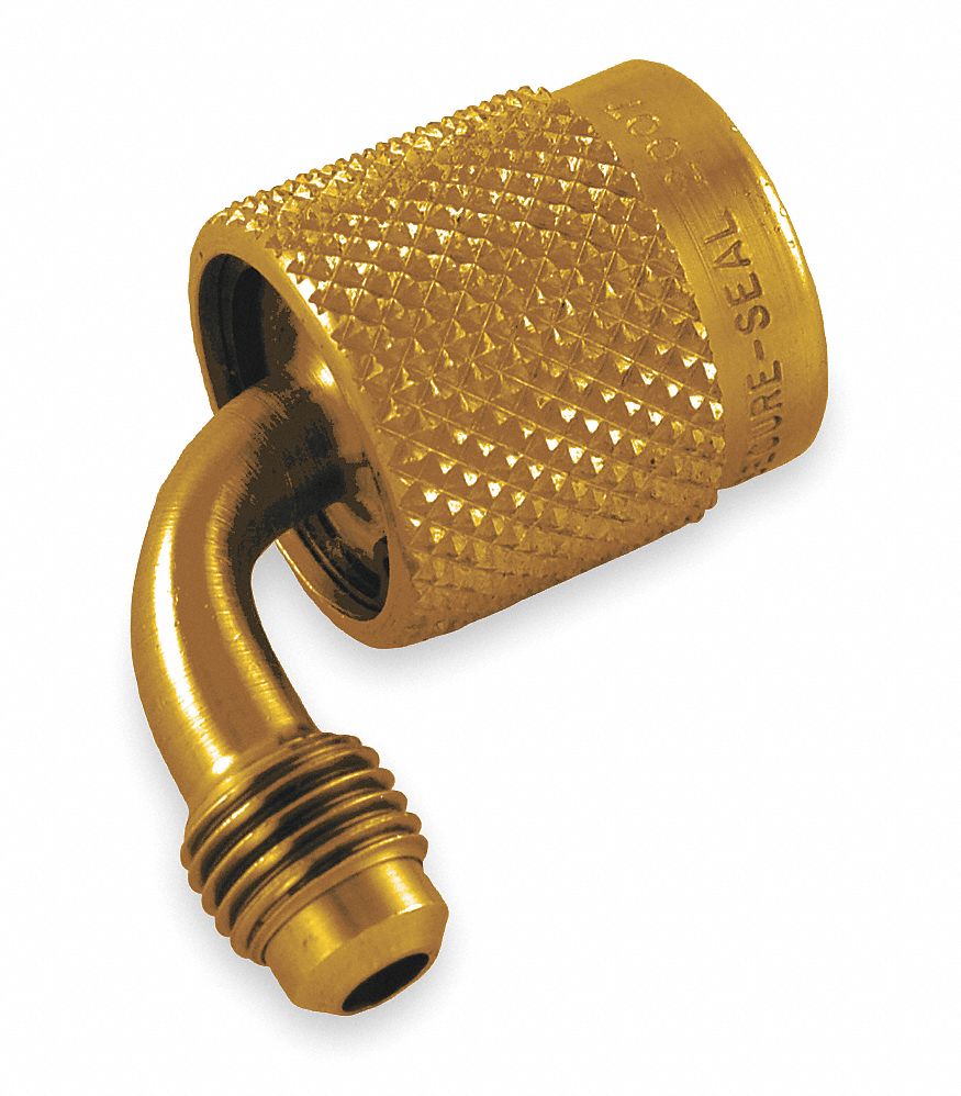 JB INDUSTRIES Low Loss Quick Coupler, 90 °, 1/4 in Male x 1/4 in Female