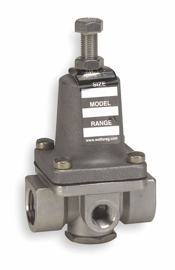 WATTS Pressure Regulator, Stainless Steel, 20 to 175 psi - 3AYY7|SS 263