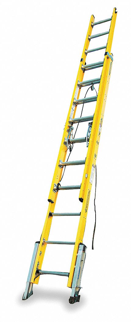 WERNER D71242LV Extension Ladder,Fiberglass,24 ft.,IAA eBay