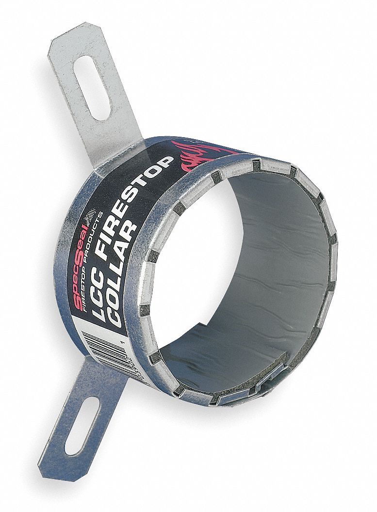 STI, 2 in For Pipe Size, 2 hr, Firestop Pipe Collar 3BE66LCC200