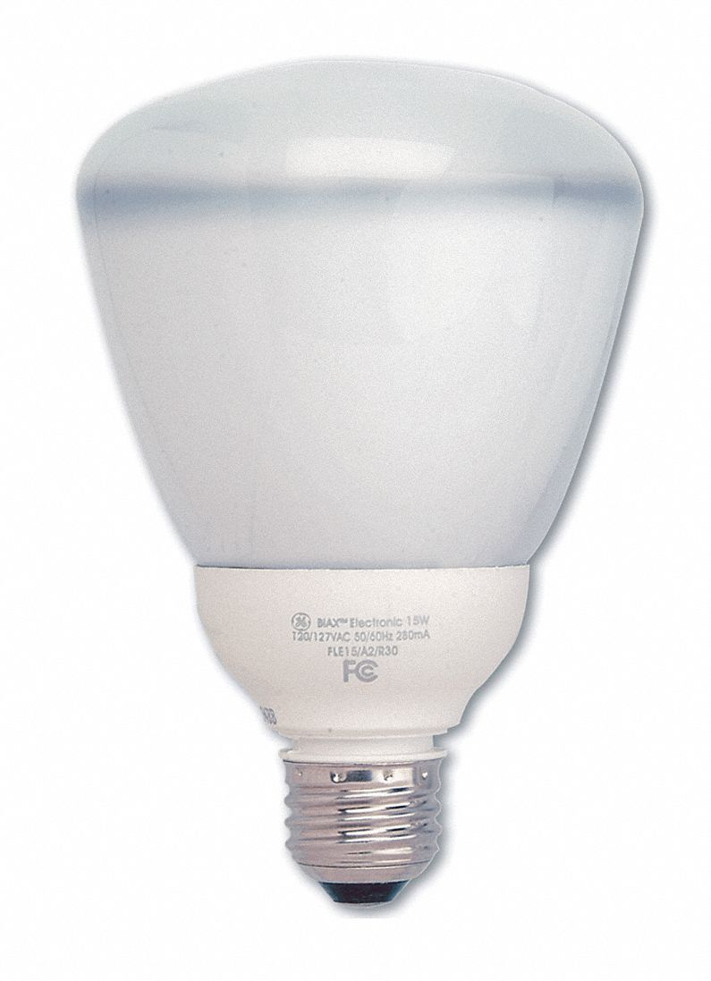 GE Lámpara Fluorescente Compacta, 26 Watts, Forma del Bulbo R40, Color