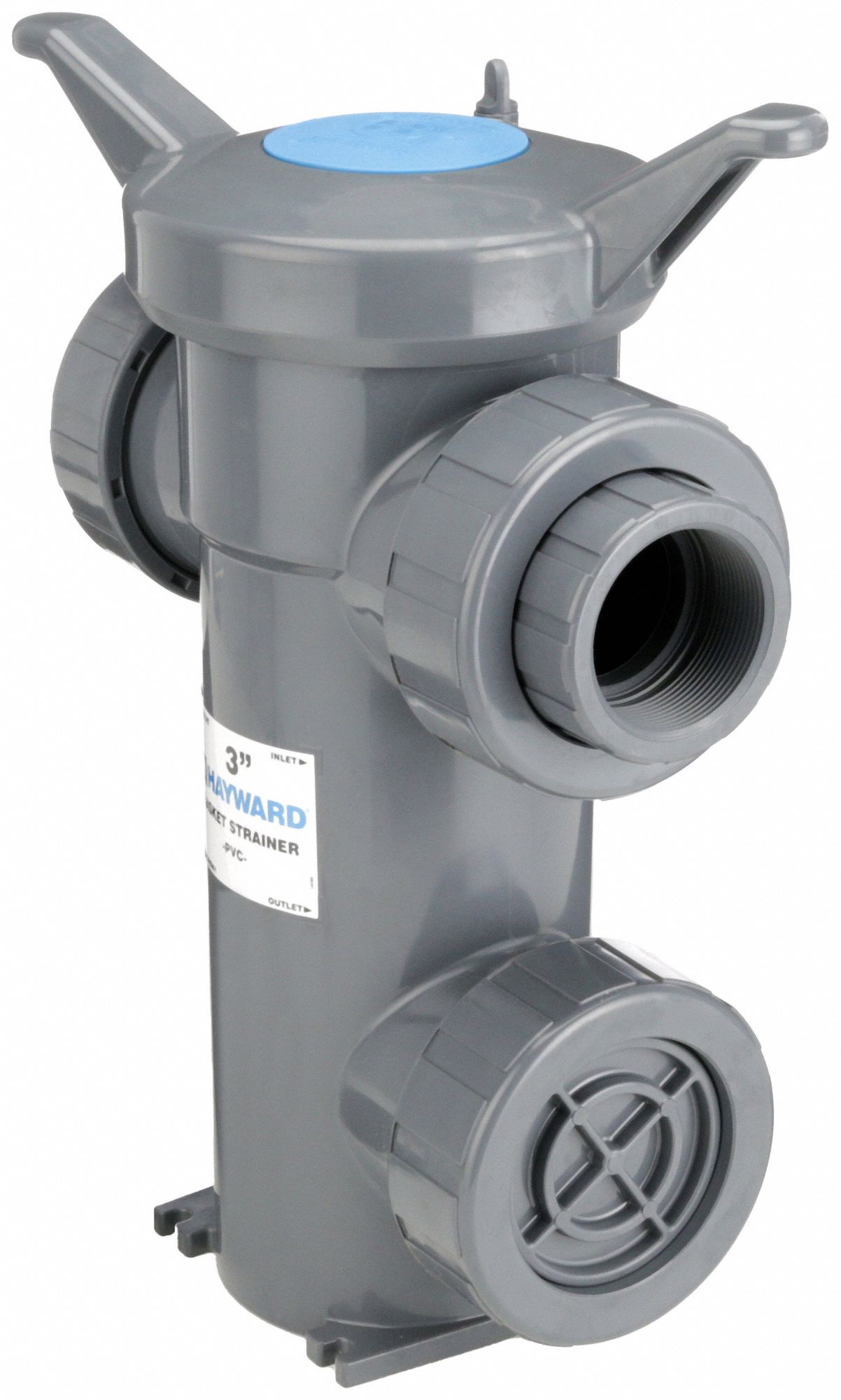 HAYWARD, PVC, Single, Basket Strainer 3CDU8SB1300T18 Grainger