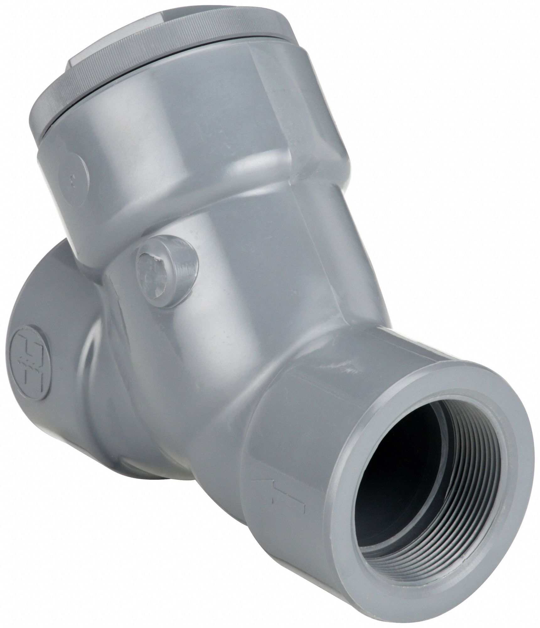 HAYWARD Y Strainer PVC, 3 in, NPT, Mesh, 20 mesh, 125 psi, 9 5/8 in Ht