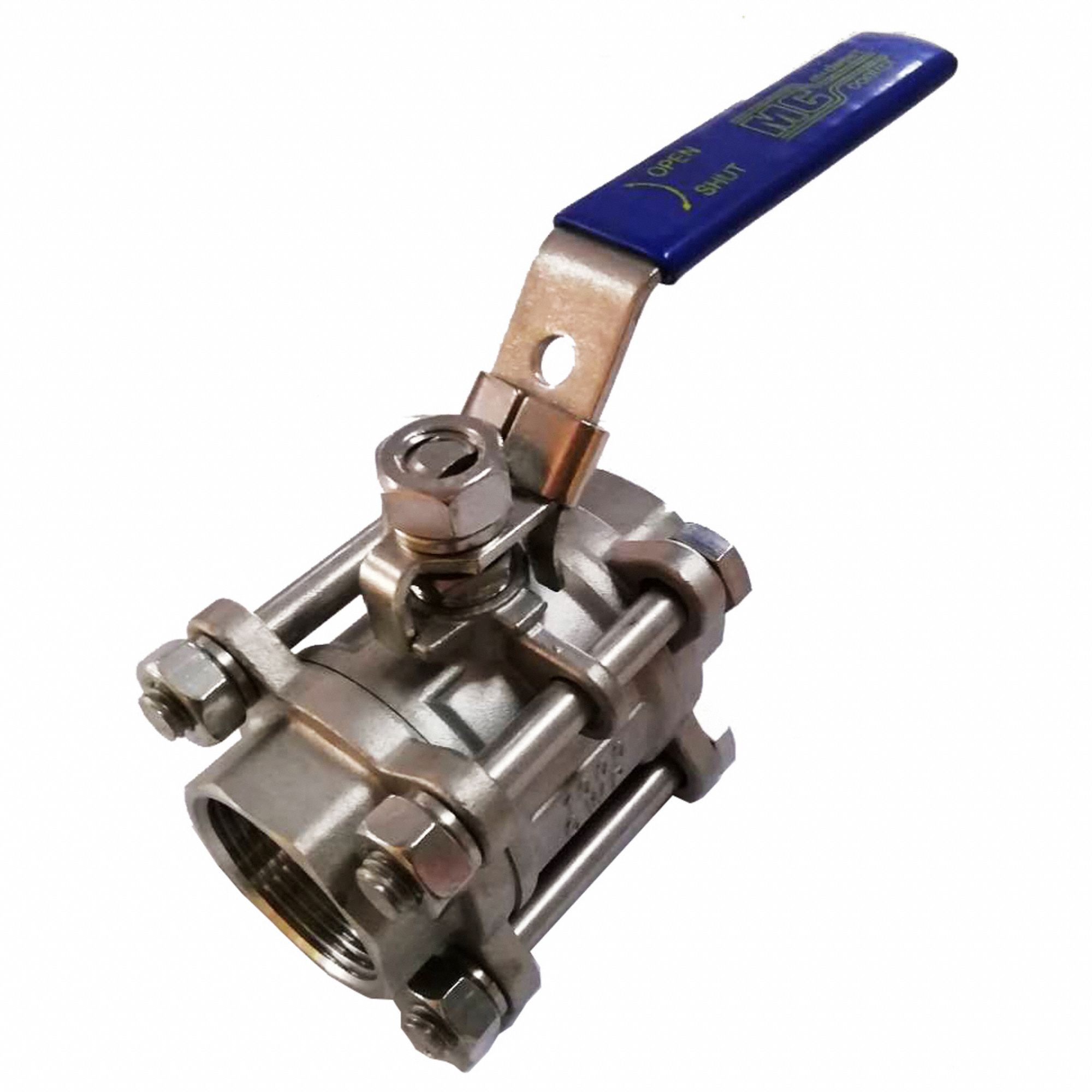 3/4 in Pipe Size, Full, Ball Valve 3CFV2GS3P1K75 Grainger