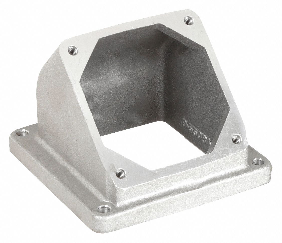 Receptacle Box 3D076, Angle Adapter 3D078HBL26404 Grainger