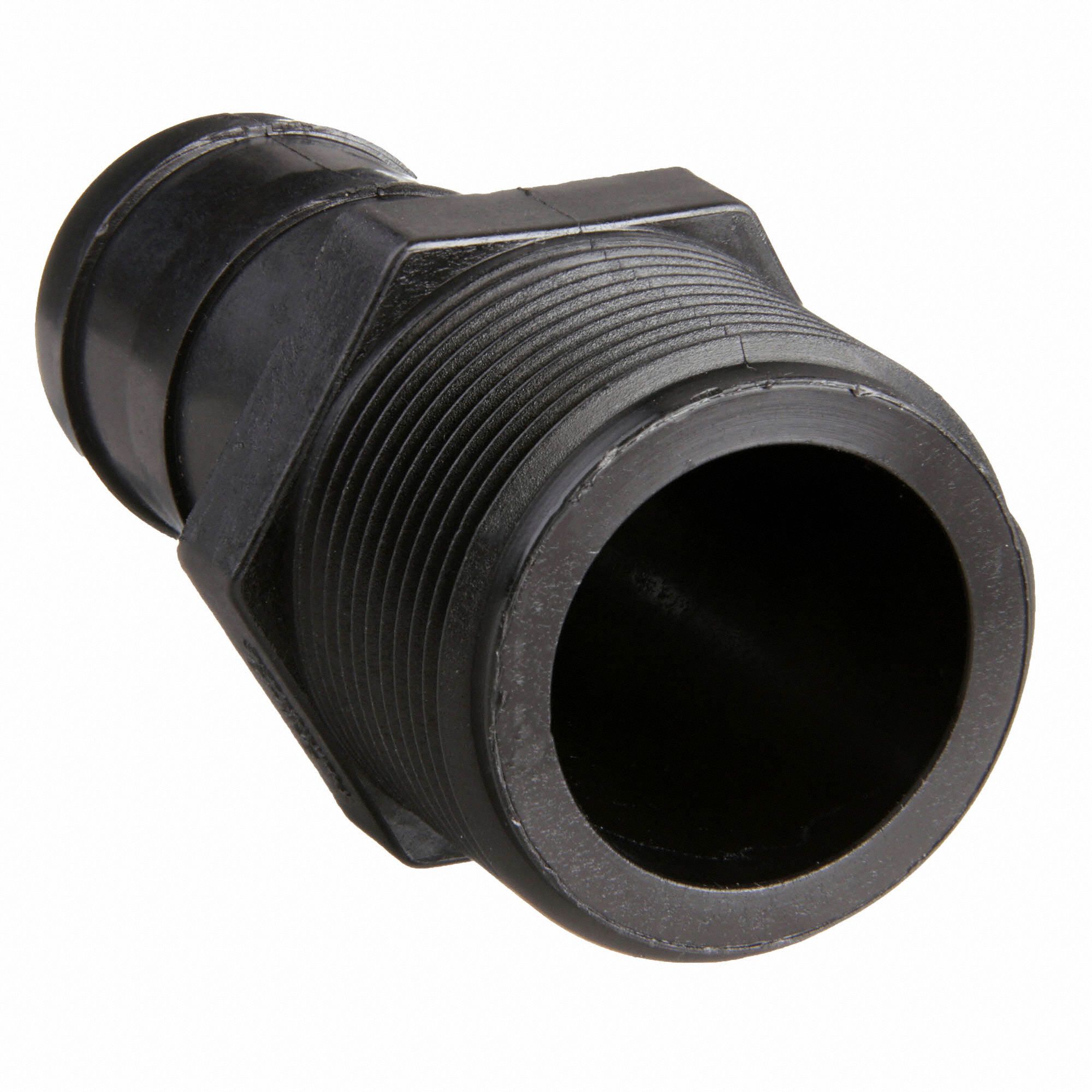 BANJO Barbed Hose Fitting For 1 1/2 in Hose I.D., Hose Barb x NPT, 11/2 in x 11/2 in Fitting