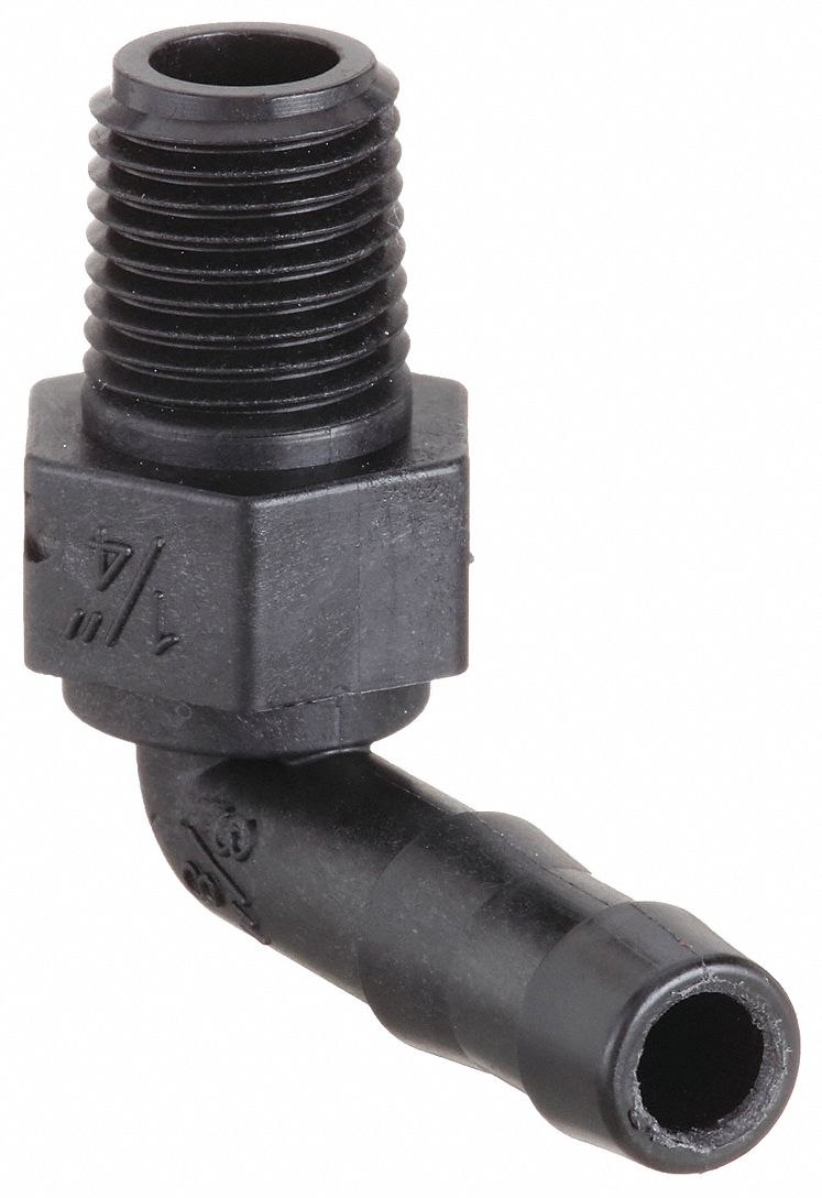 BANJO, For 3/8 in Hose I.D., Hose Barb x NPT, Barbed Hose Fitting