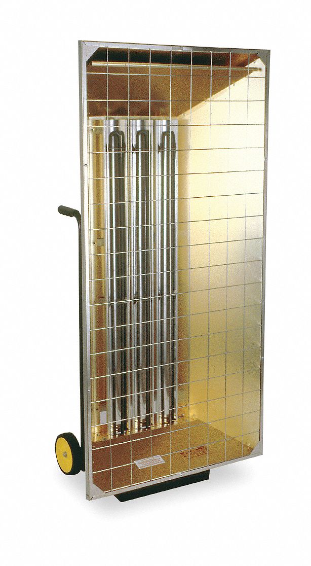 FOSTORIA Electric Infrared Heater, Carted Unit Mounting Type 3E214