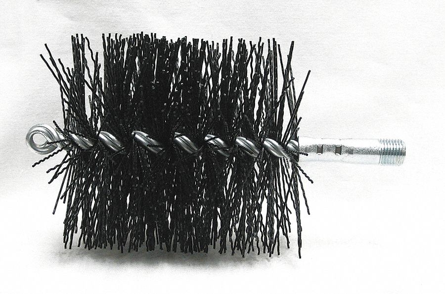 TOUGH GUY, Single Spiral/Double Stem, Nylon, Tube Brush 3EDL23EDL2