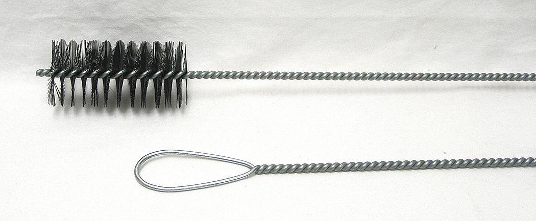 TOUGH GUY Furnace Boiler Brush, Wire, Brush Length (In.) 4 in, Brush