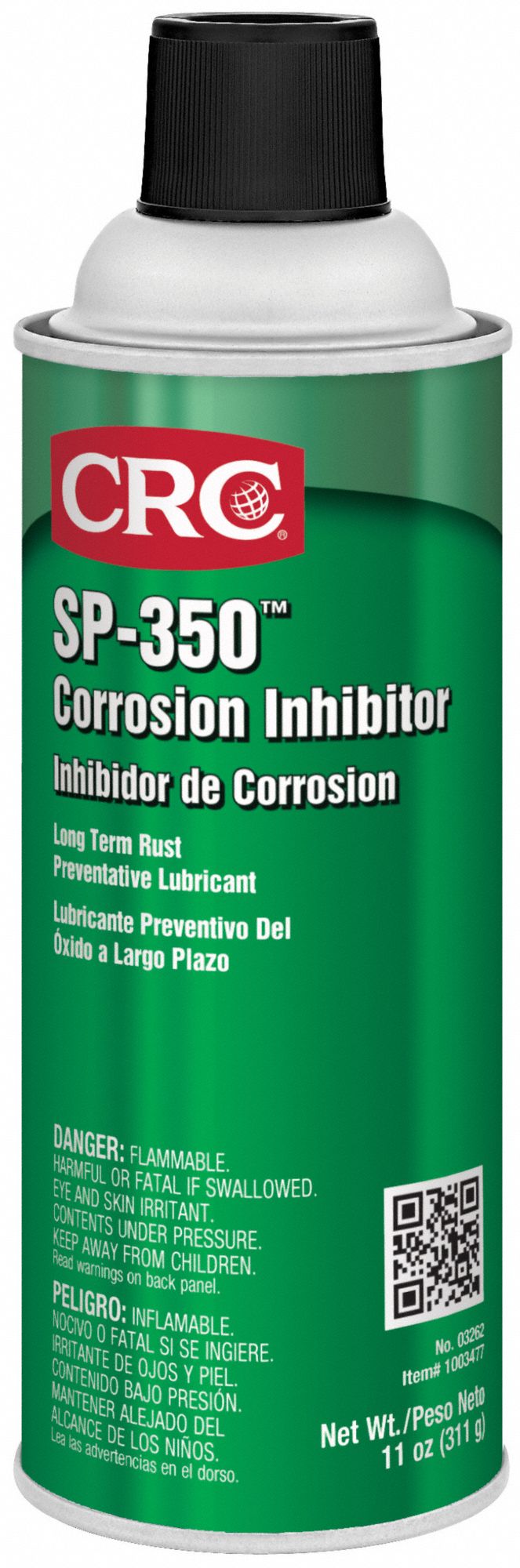 CRC Corrosion Inhibitor, Wet Lubricant Film, 11 oz Aerosol Can 3EEC2
