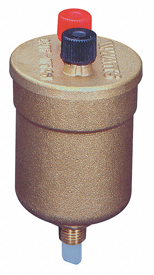 WATTS 1/8 DUOVENT NPT Auto Dual Air Vent,Hot And Cold,1/8 In
