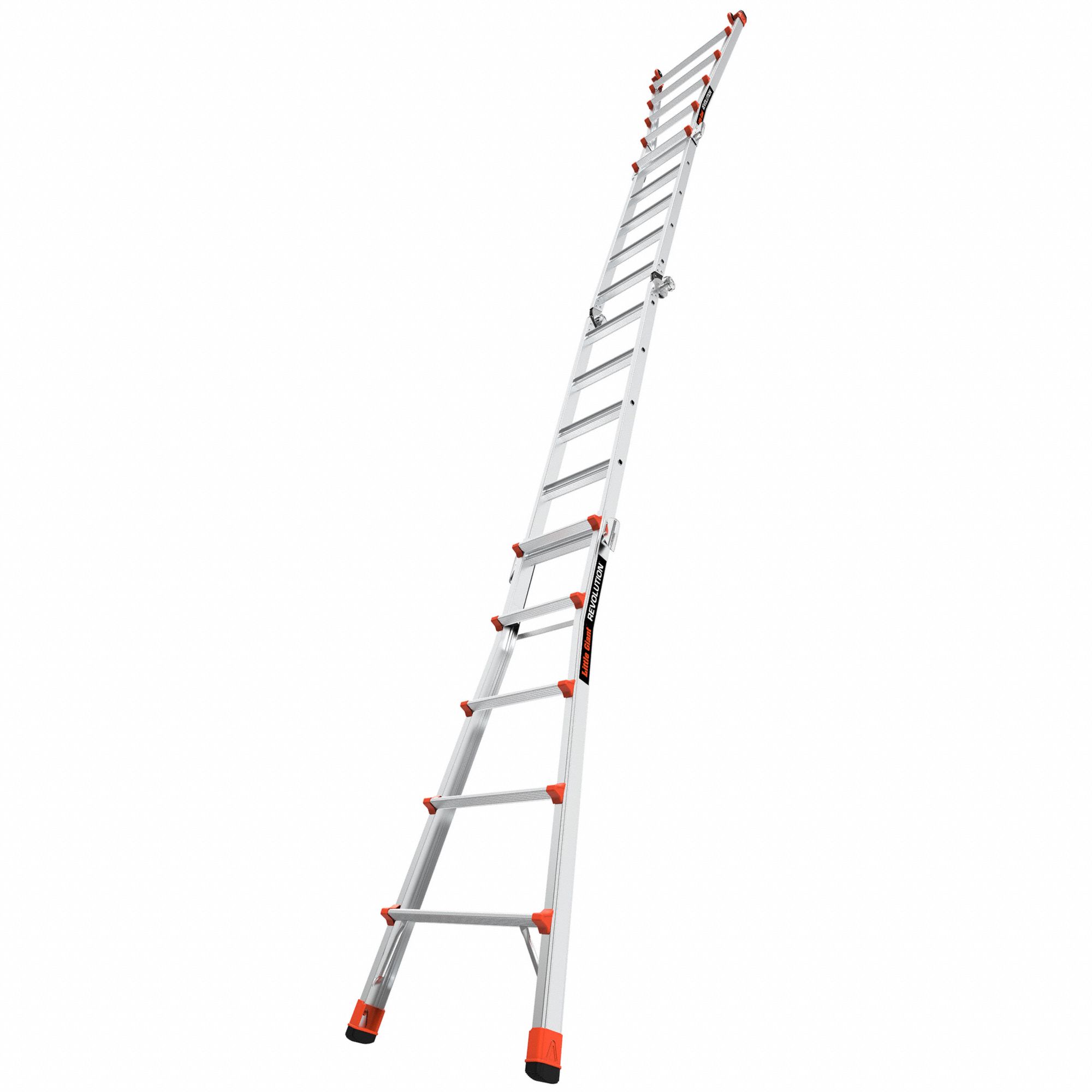 LITTLE GIANT 22 ft Aluminum Multipurpose Ladder, 300 lb Load Capacity