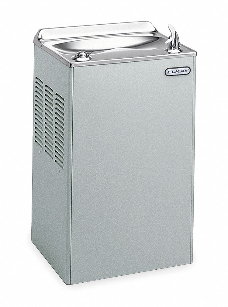 ELKAY Water Cooler, Wall Mount, 15.5 GPH 3EMZ2EWA16L1Y Grainger