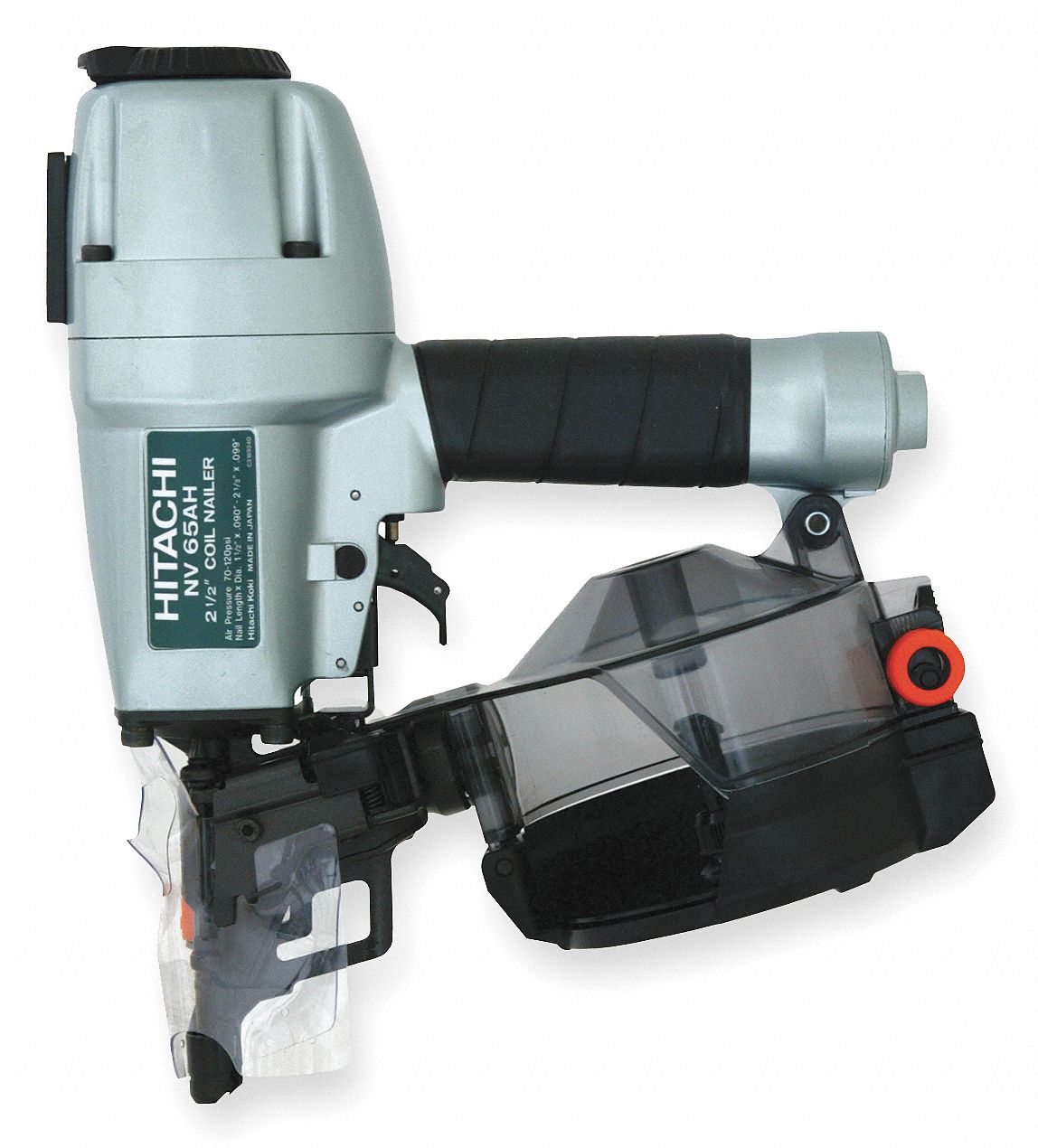 HITACHI Air Siding Nailer, Contact Firing Mode 3EYU8NV65AH Grainger