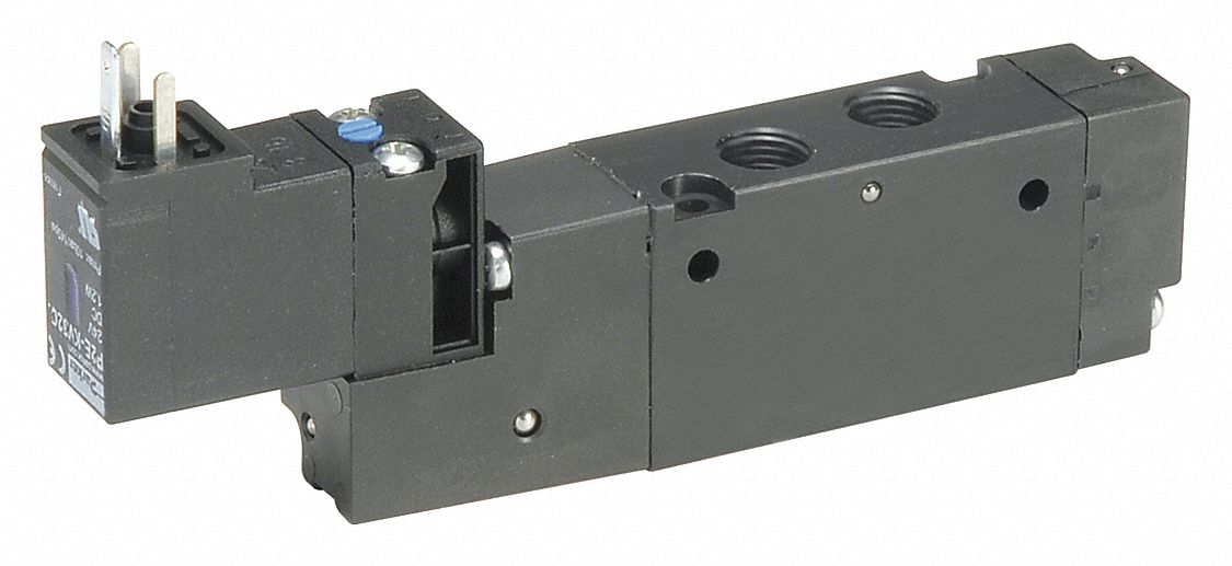 B3 Series, 120V AC, Solenoid Air Control Valve 3FDL5B3G0BB553C Grainger