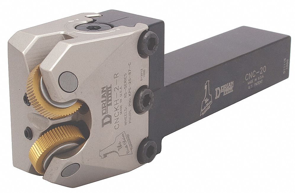 DORIAN, 3/4 in Shank Wd, 3 1/4 in Shank Lg, Knurling Holder 3FHC5CNC
