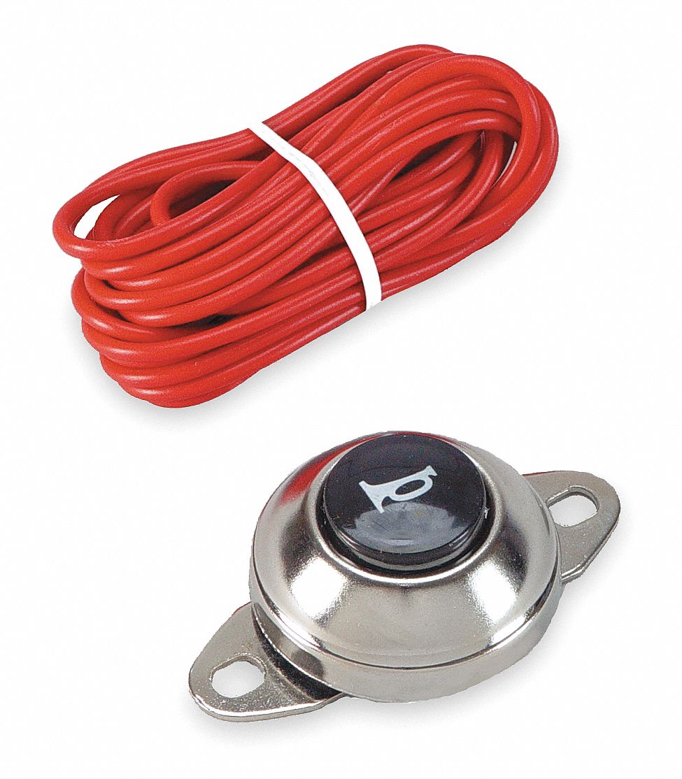2 3/4 in Lg (In.), 1 5/8 in Wd (In.), Horn Button Switch Kit 3FHW8HS
