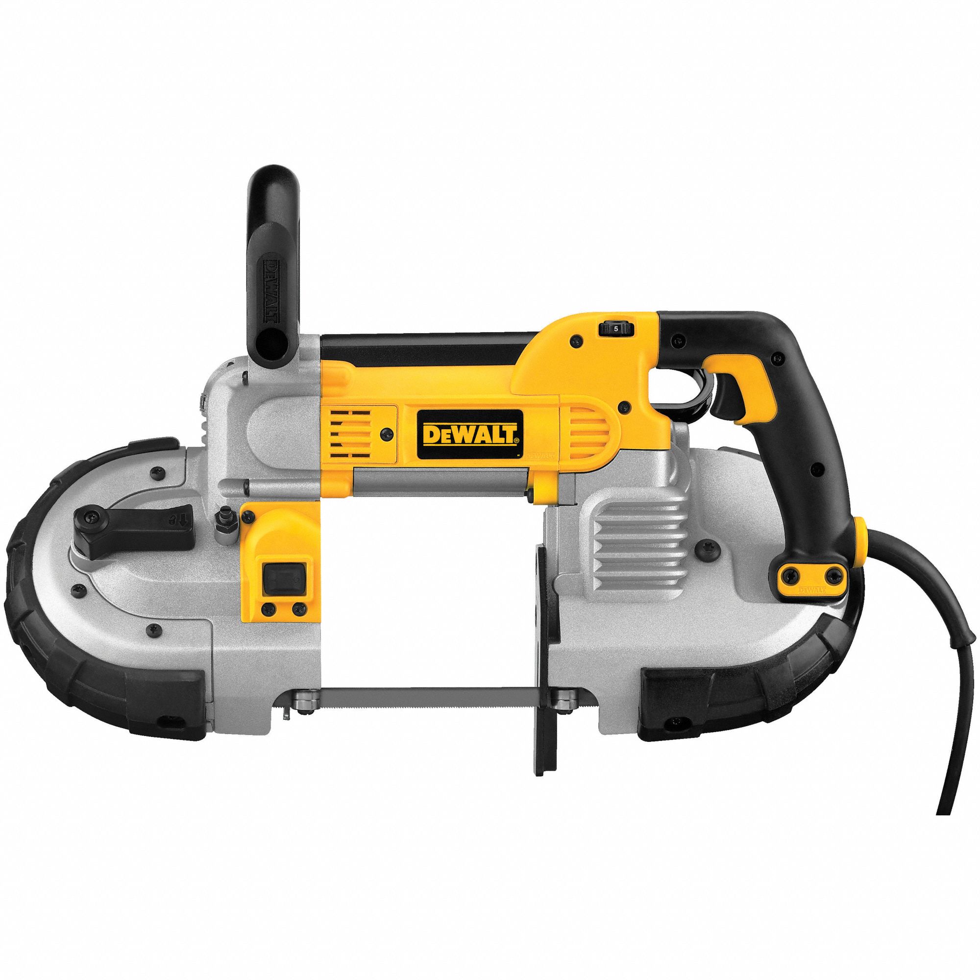 DEWALT Band Saw 5 in Round Cutting Capacity, 100 to 350, 5 Speed