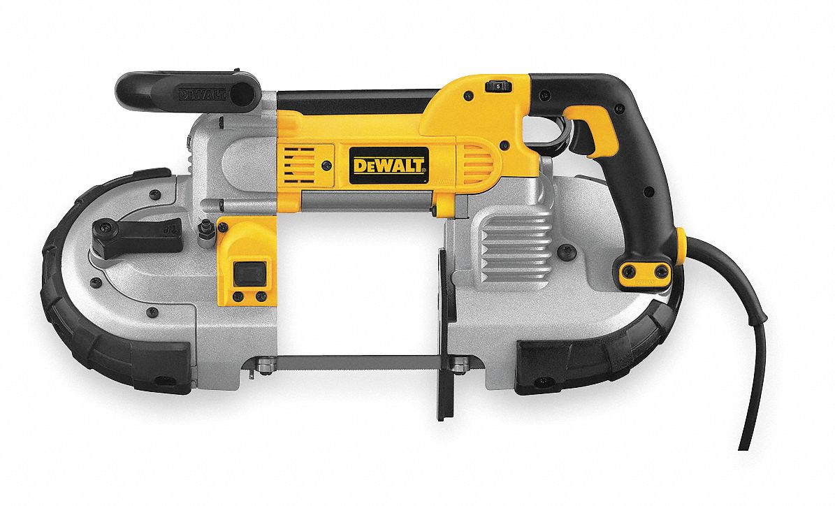 DEWALT Deep Cut Portable Band Saw, Variable Speeds, 350 Surface Ft. per