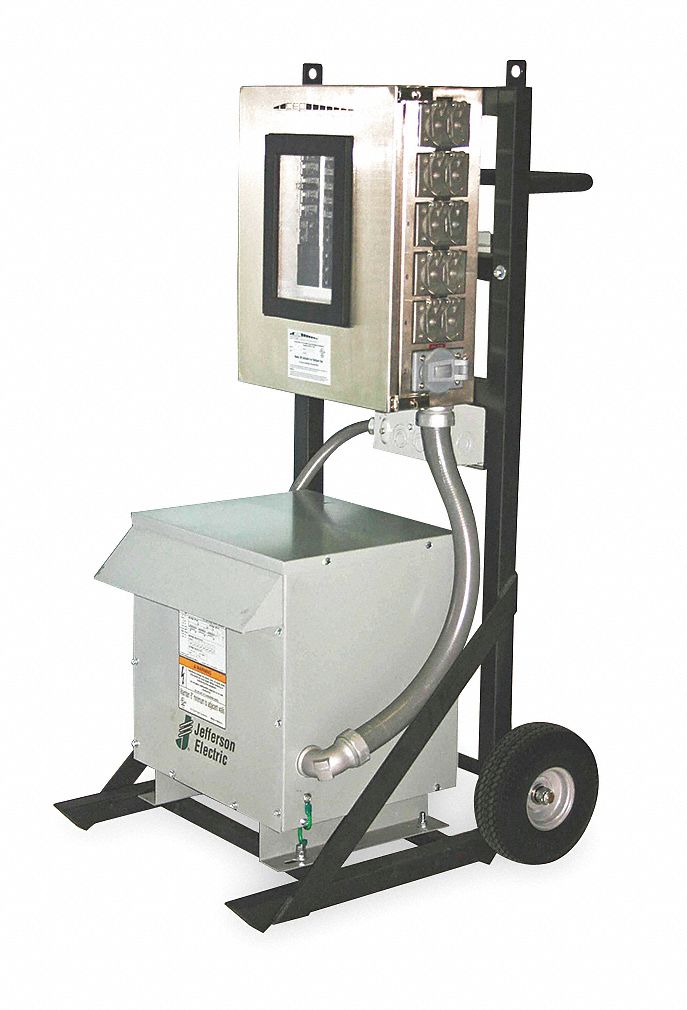 120 to 208V AC, 30, Portable Power Station 3GUL36210PDC302 Grainger