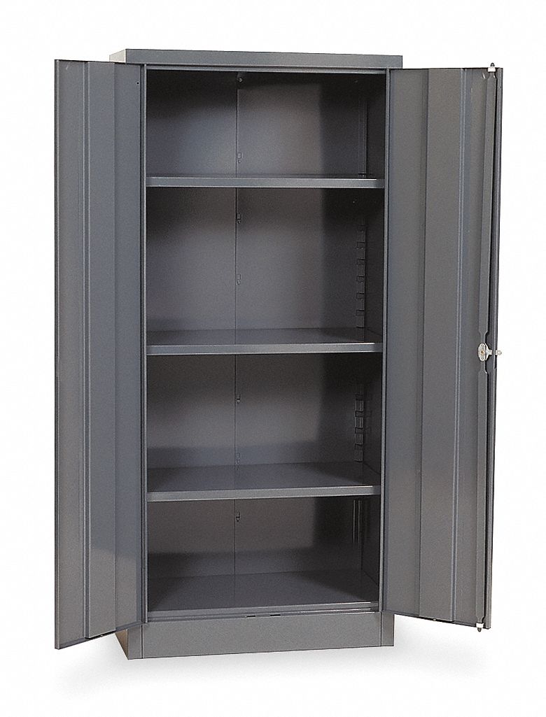 EDSAL Commercial Storage Gray, 66 in H X 30 in W X 15 in D