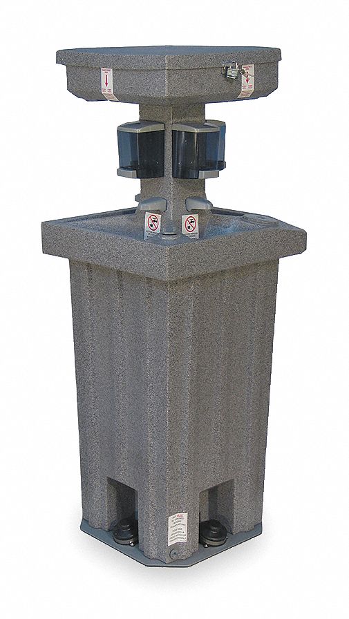 PolyJohn, PS14, Portable Hand Washing Station 3HEU1GRNGPS141000 Grainger