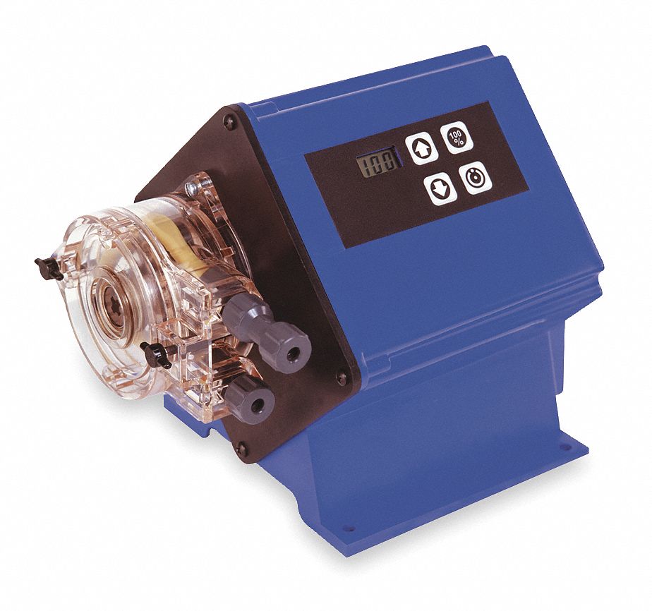 CHEMTECH, 1 Feeds, SelfPriming, Peristaltic Metering Pump 3HHF9CPTD3HS1PAP1G19 Grainger