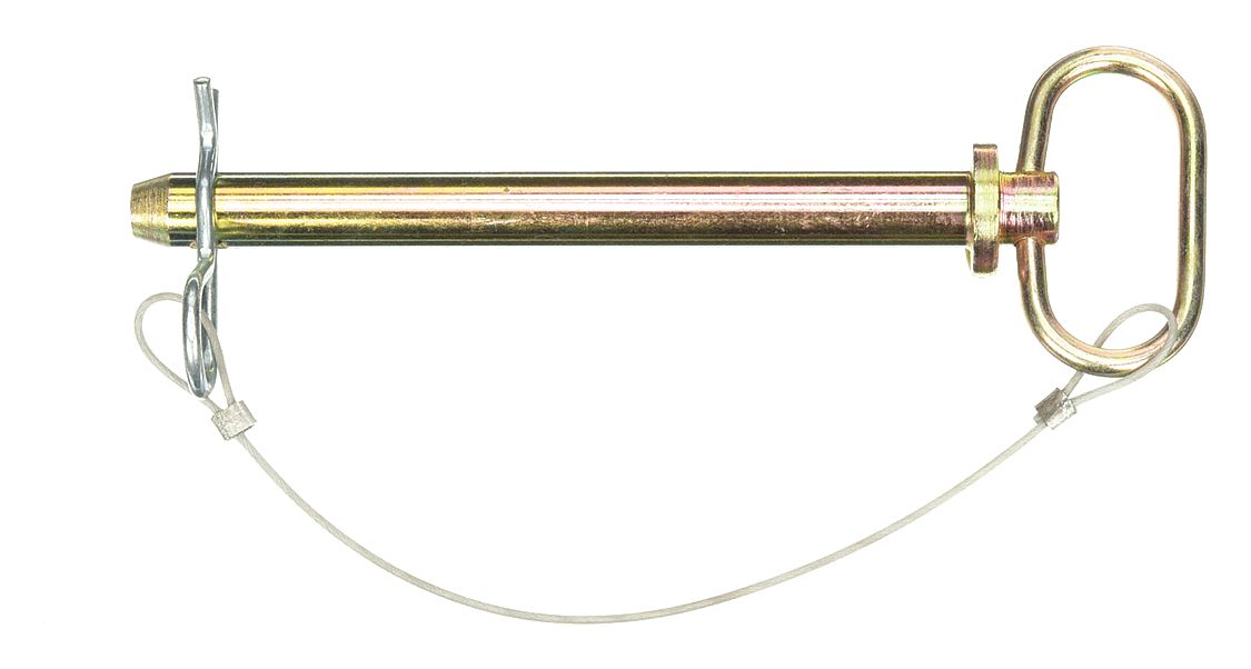 GRAINGER APPROVED HITCH PIN,STD,STL,ZINC,5/8X6 3/4L Hitch Pins