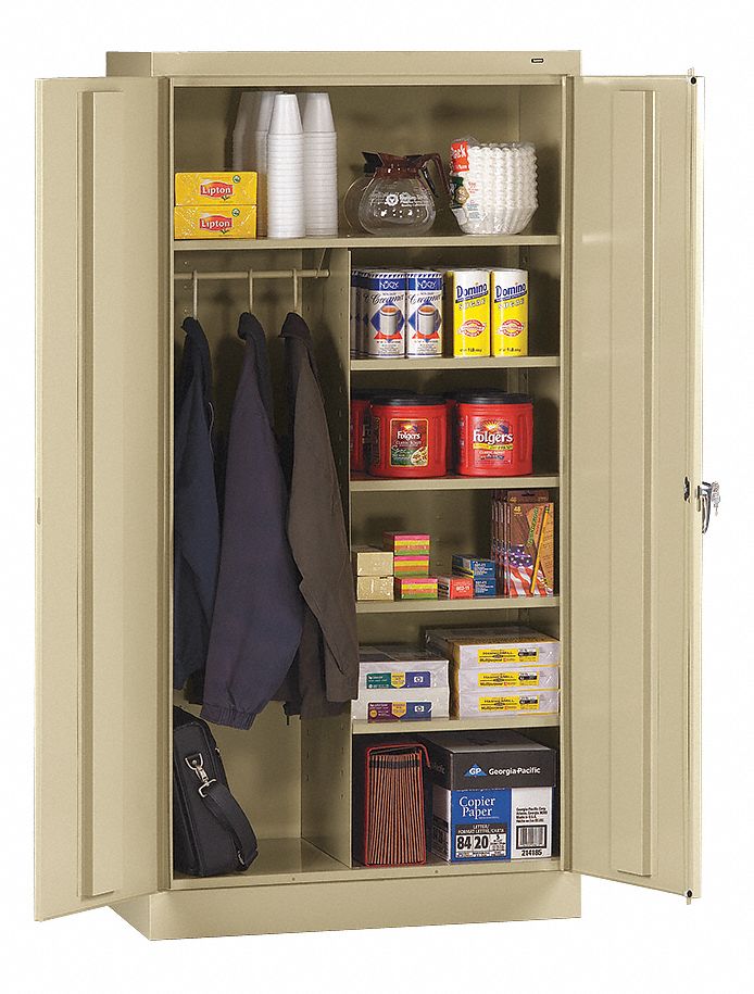 TENNSCO, 36 in x 18 in x 72 in, 5 Shelves, Storage 3HNN8