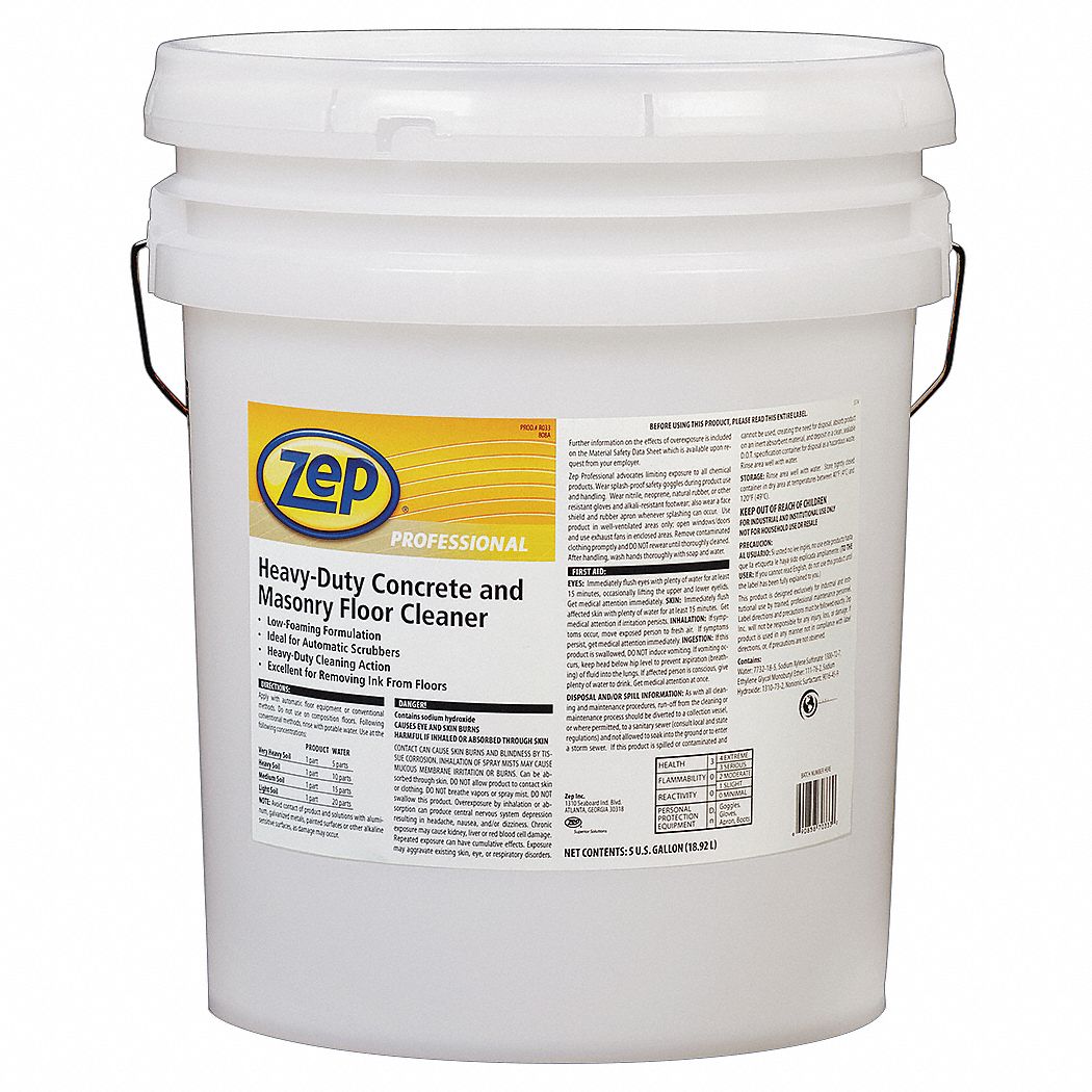 ZEP PROFESSIONAL 5 gal. Concrete and Masonry Floor Cleaner ... (1050 x 1050 Pixel)