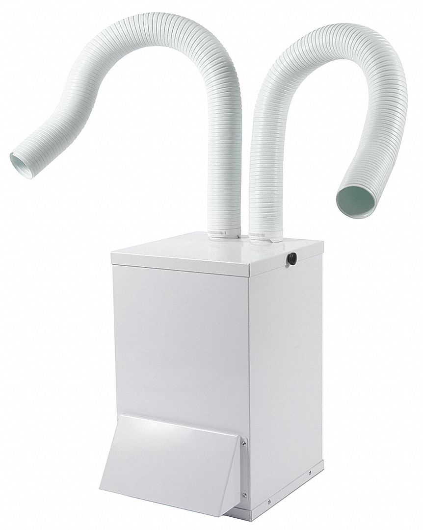 EXTRACTALL Air Cleaning System 9WKN1S9872A WHITE Grainger