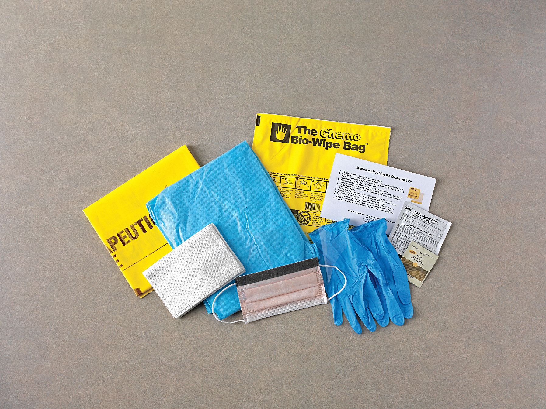 UNIMED MIDWEST INC Spill Kit, Container Type Bag, Fluid Compatibility