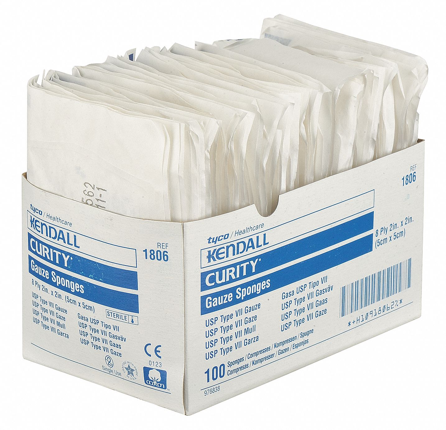 COVIDIEN Sponge, Bulk, Sterile, Gauze, USP Type VII Gauze Requirements