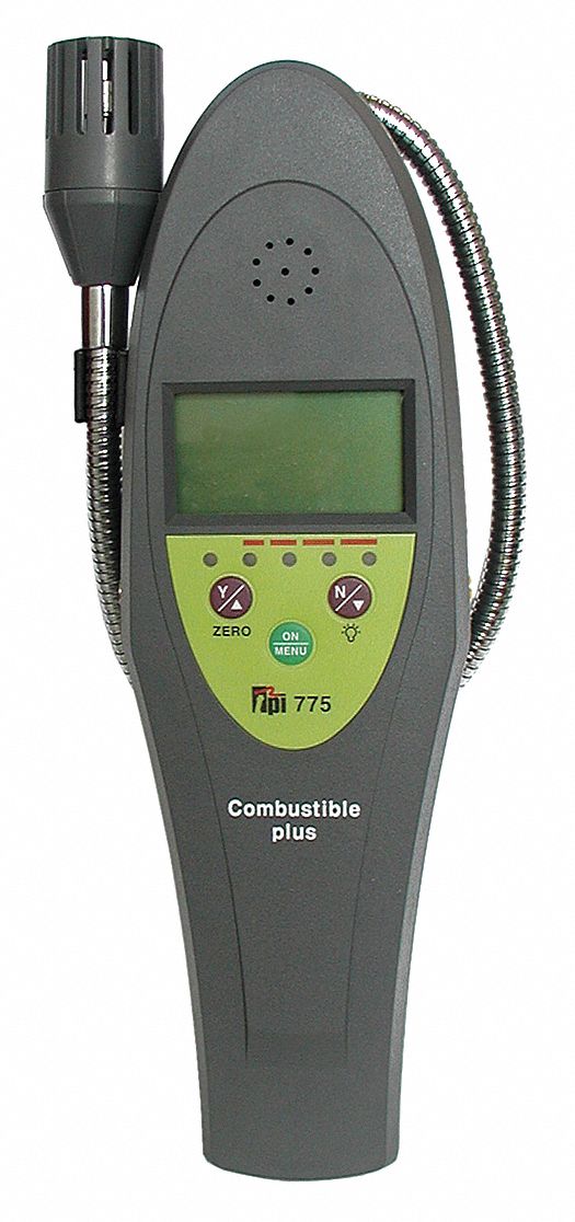 TEST PRODUCTS INTL. Gas Detector 09999 ppm, CO 02000 ppm 3JYP8775