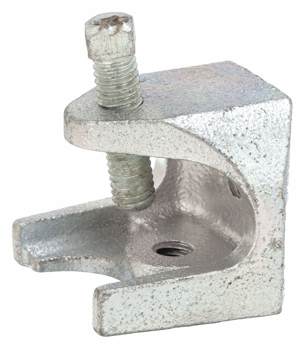 GRAINGER APPROVED Beam Clamp, 2" Nominal Conduit/Pipe/Threaded Rod, 31/