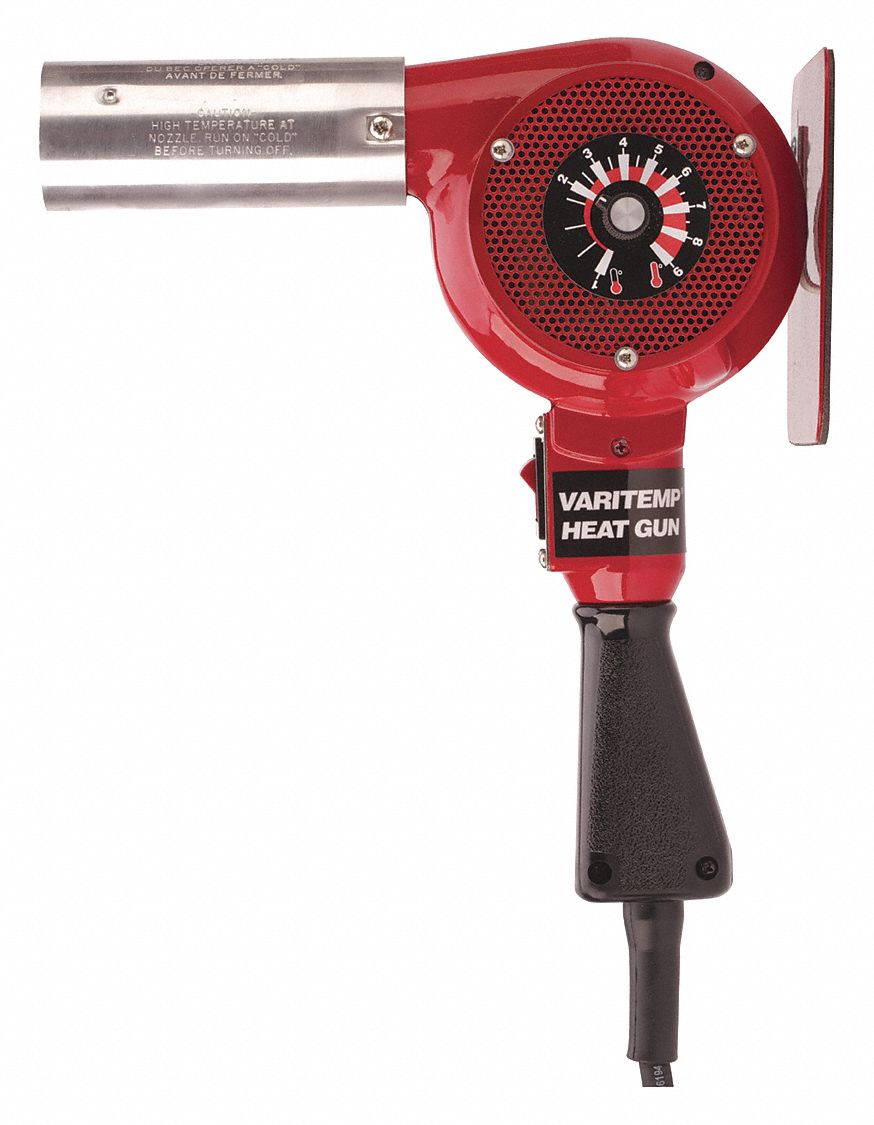 MASTER APPLIANCE Heat Gun, 120V AC, 1, 200 deg.F, 14.5 A 3KH80VT