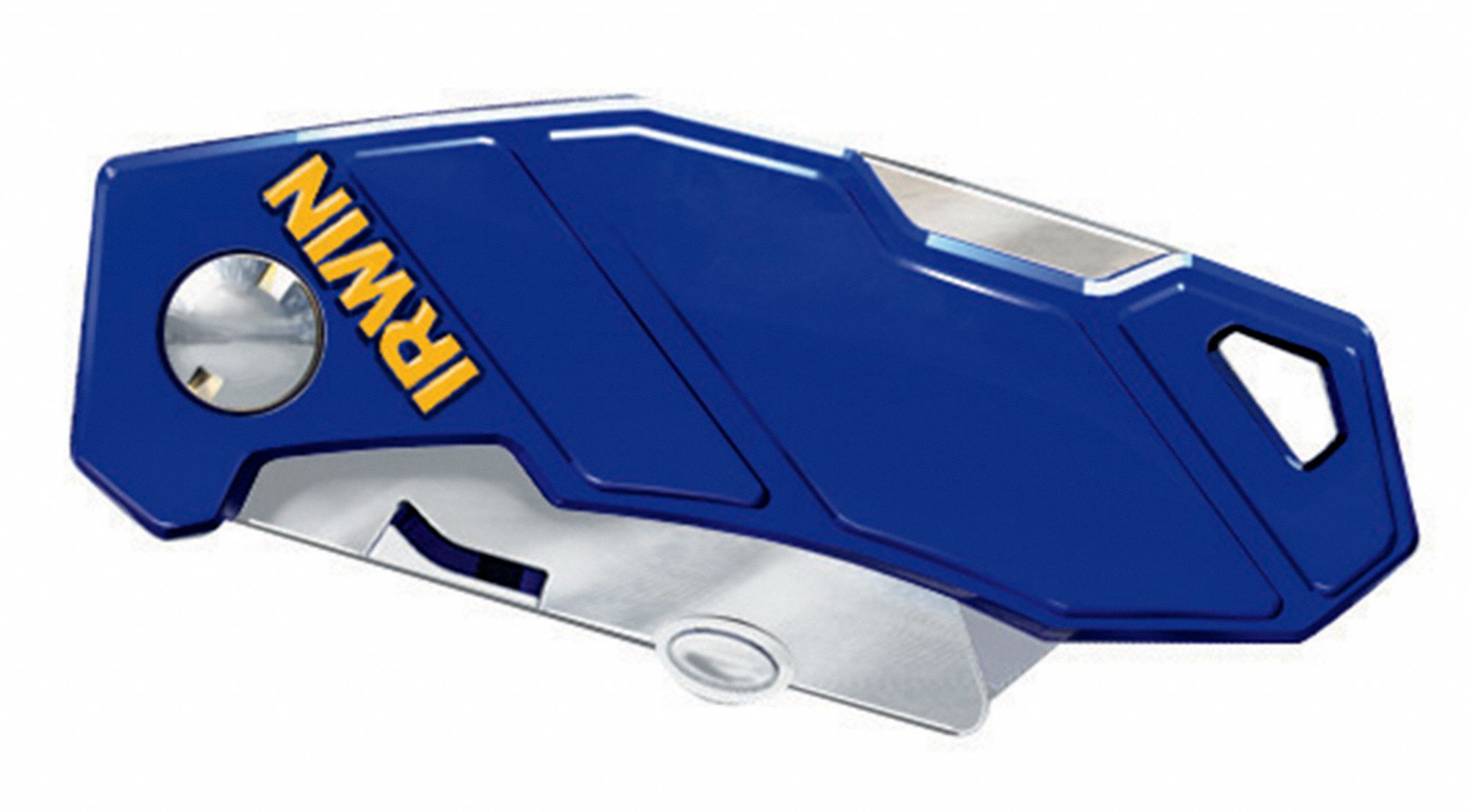IRWIN Folding Utility Knife 4 in/5 3/4 in, BiMetal, Metal, 1 Blades