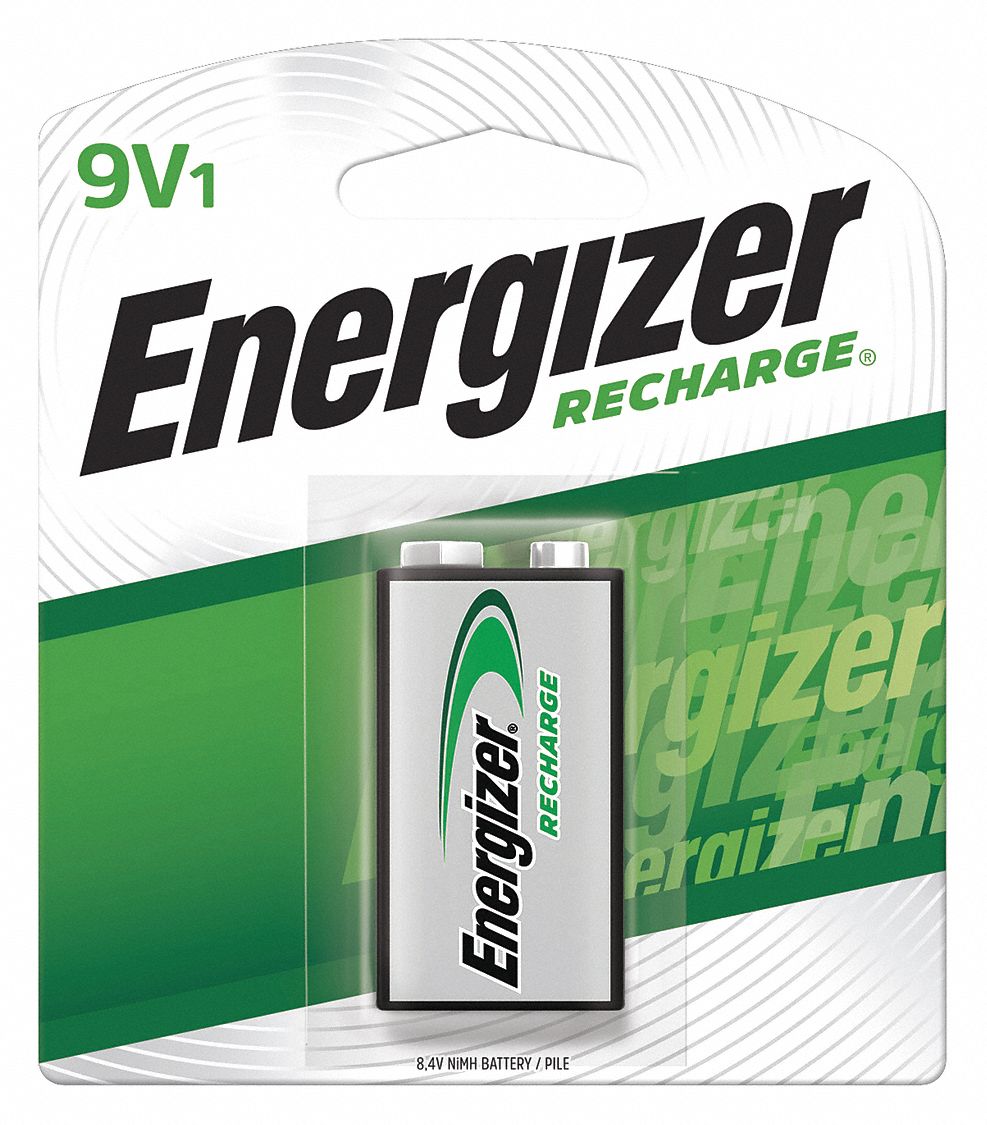 ENERGIZER, NickelMetal Hydride, 8.4V DC, Rechargeable Battery 3KKL2