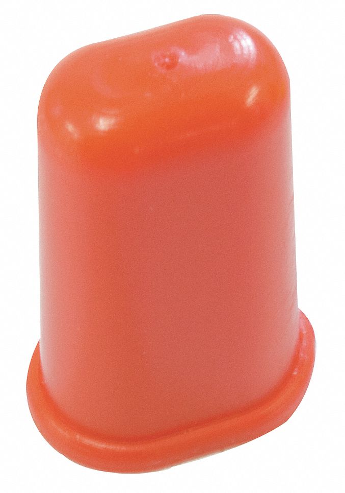 FAST CAP Red Cap, PK 5 3KZL8GB.G.REDCAP Grainger