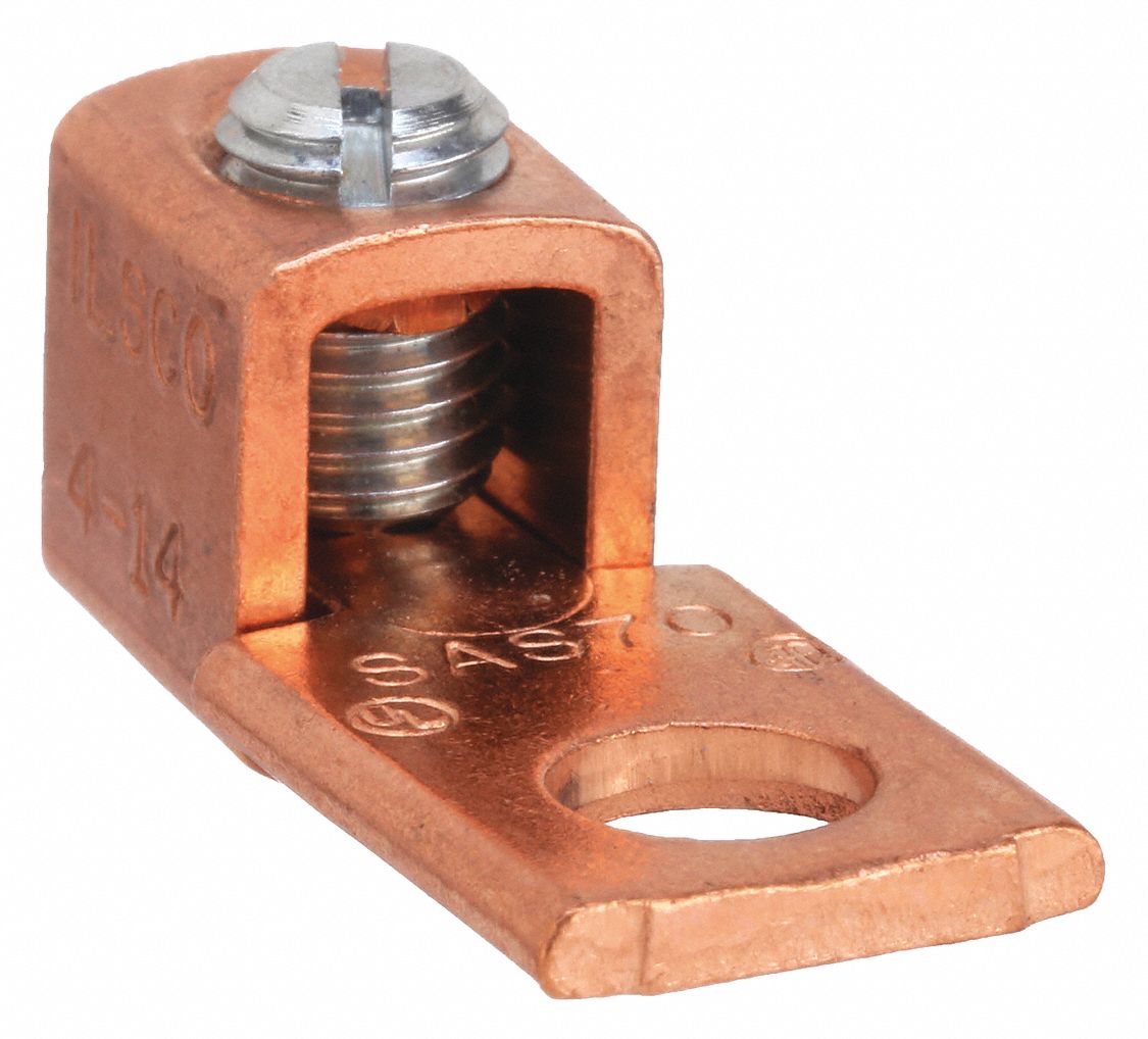 BLACKBURN, 1 Conductors, Copper, Mechanical Connector 3LT04STC0414 Grainger