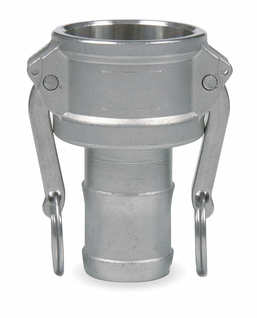GRAINGER APPROVED Cam and Groove Coupling 2 in Coupling Size, 2 in
