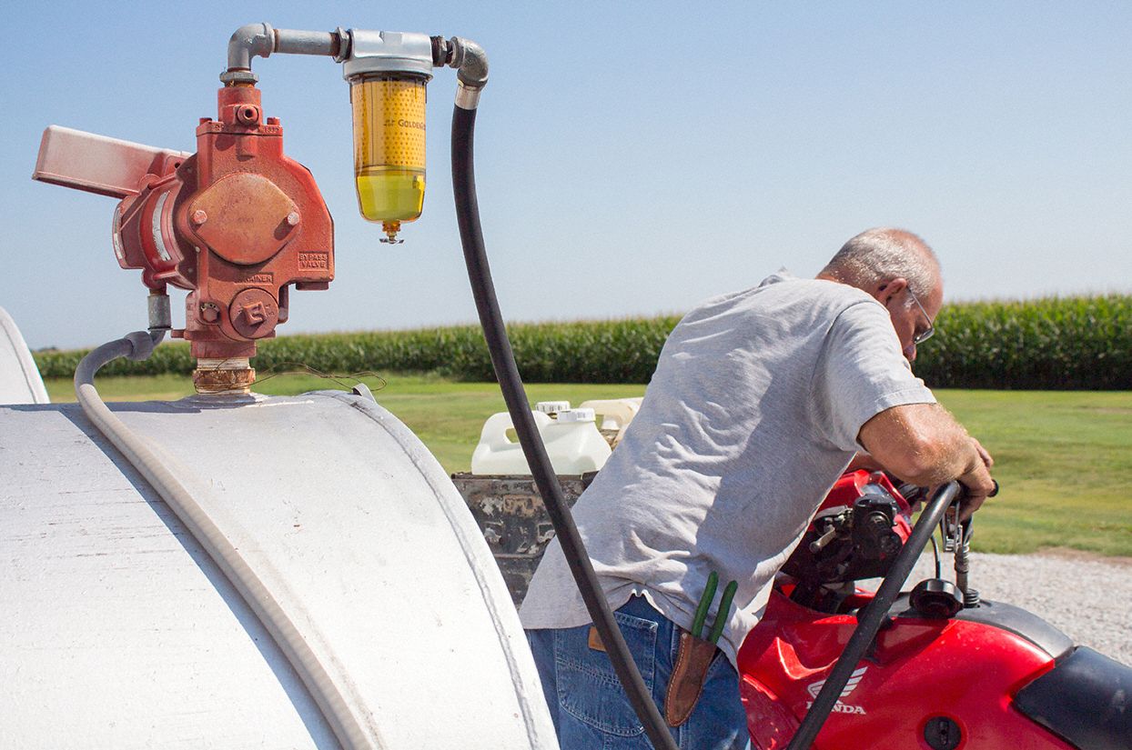 GOLDENROD Fuel Filter, SpinOn Filter Design 3MMF64965 Grainger