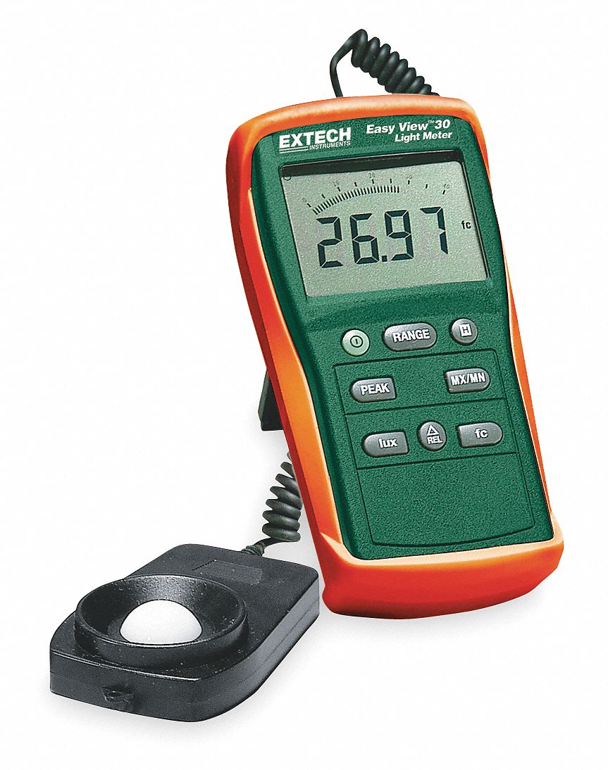 EXTECH Meter, Light 3MY54EA30 Grainger