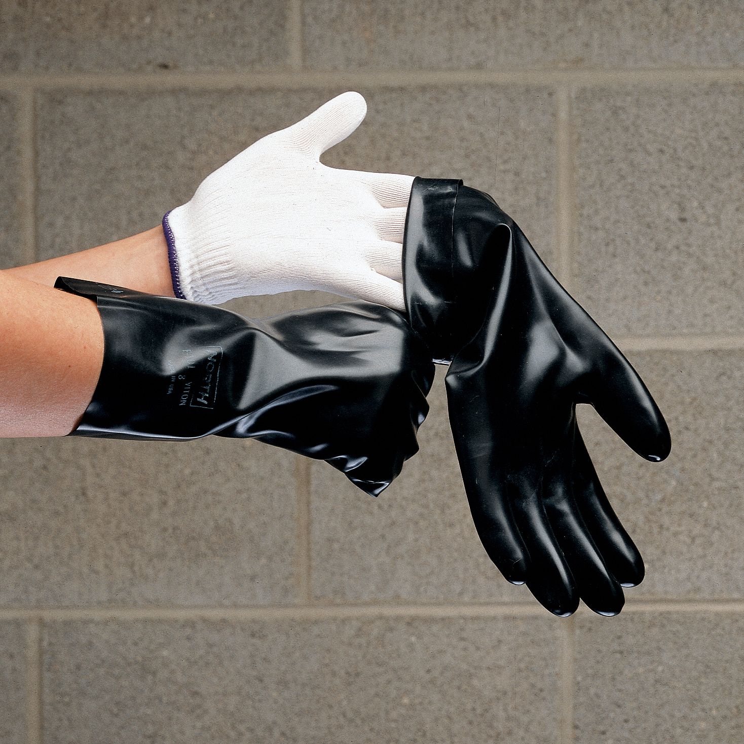 BERKSHIRE Glove Liner, White, Regular, PK10 3NCD4BGL2.20R Grainger