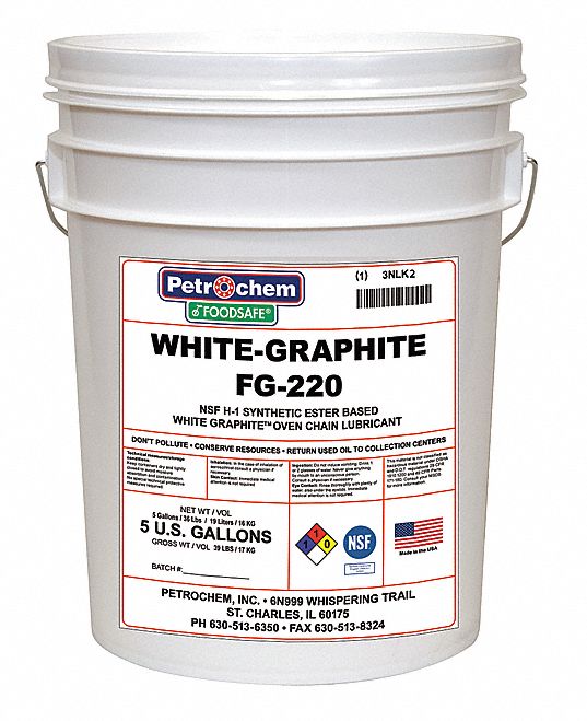 PETROCHEM Chain and Wire Rope Dry Lubricants, Pail, Synthetic Oil