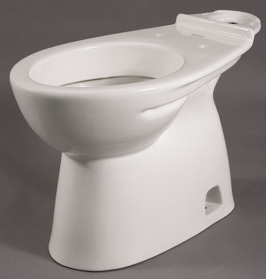 Toilet Bowl, 0.8 to 1.6 Gallons per Flush - Grainger