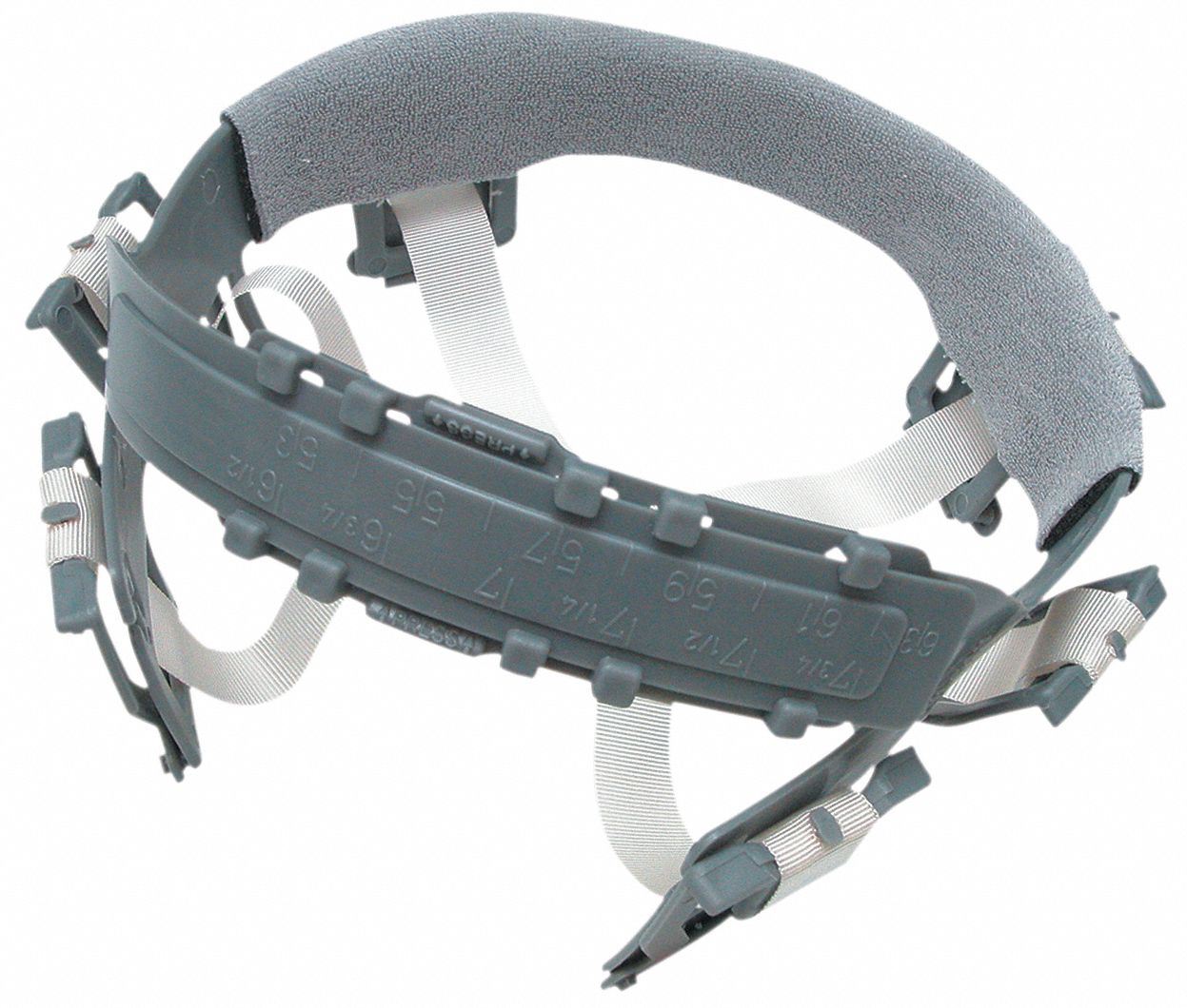 VULCAN Hard Hat Suspension, Pinlock (6Point), Fits Hat Size 61/2 to 8