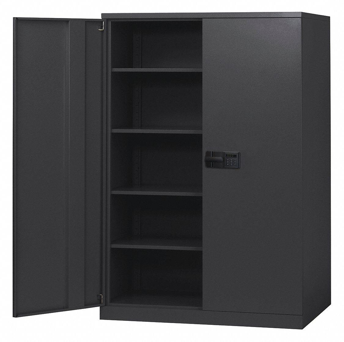 SANDUSKY Commercial Storage Black, 78 in H X 48 in W X 24 in D