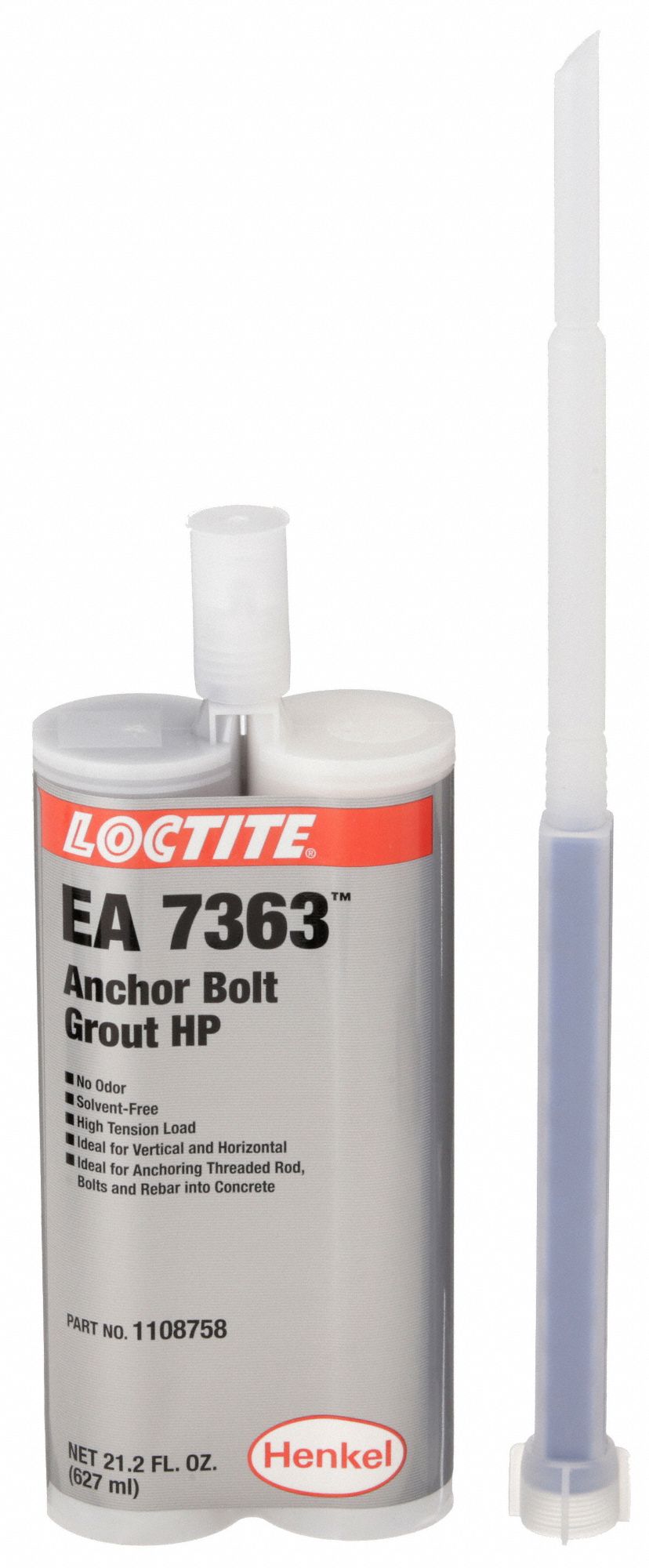Paste, Grouting, Anchor Bolt Grout HP Kit 3NVK51108758 Grainger